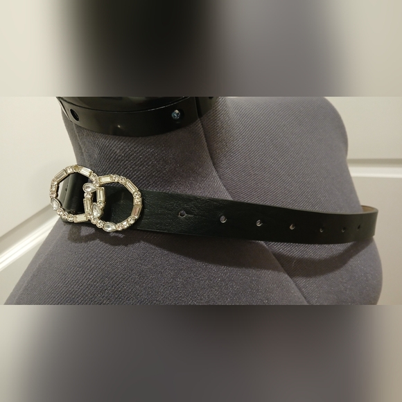 Black Rhinestone Belt - Picture 8 of 8